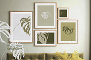 Monstera Ink Brush Botanical Vector, a Decorative Illustration by Momosama Studio (Thumbnail 9 of 9)