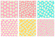 Daisy Digital Paper With Daisies, an Illustration by SinaCreation (Thumbnail 3 of 6)