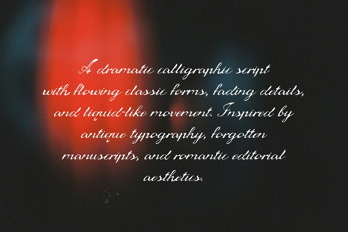 Secret Relic Archive Fading Script, a Script Font by Struvictory.art (Photo 2 of 9)