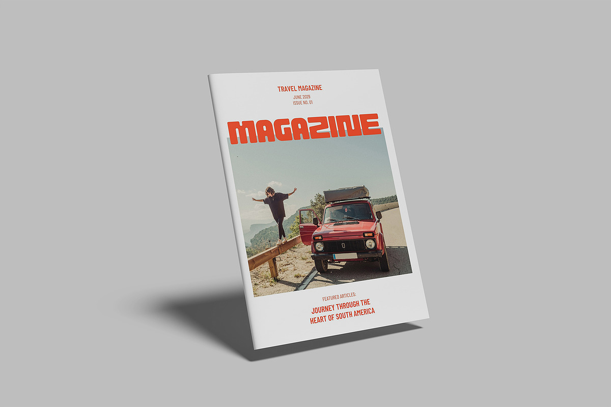 A4 Magazine Mockup Bundle, a Books & Magazine Mockup by Bangdastudio (Photo 9 of 11)