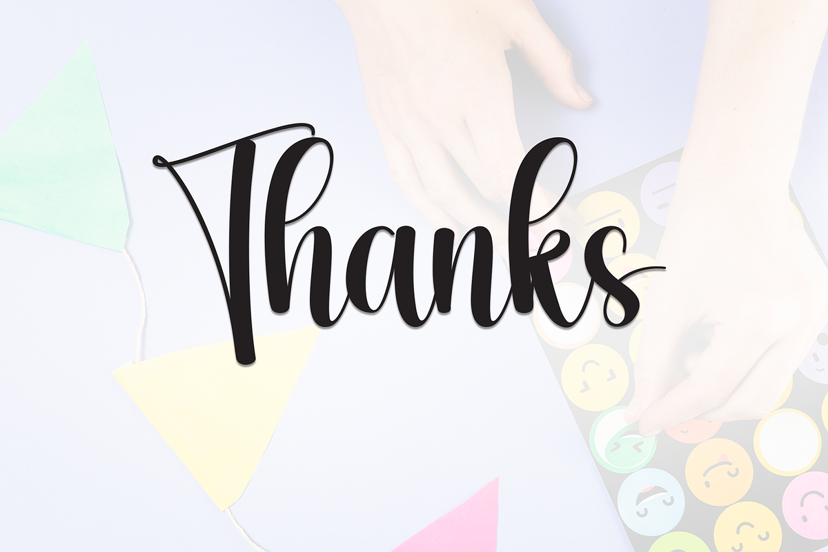 Stickers | Script Font, a Handwritten Font by Scratchones (Photo 9 of 9)