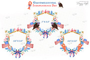 Grandmillennial Independence Day, a Decorative Illustration by TheHappyGiftArt (Thumbnail 6 of 21)