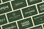 Emerald Crown - Stylish Sans, a Sans Serif Font by Fikryal Studio (Thumbnail 2 of 12)