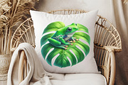 Botanical Summer Amphibians & PNG, a Seasonal Illustration by RobertsArt (Thumbnail 6 of 7)