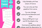 2024 Monthly Calendar Template, a Brochure Template by LA Design (Thumbnail 9 of 9)