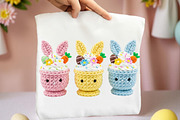 Yarn Crochet Easter Coffee PNG, an Illustration by DreamArtGraphic (Thumbnail 3 of 4)