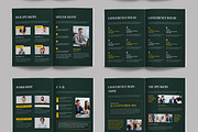 Conference Agenda Schedule Guide, a Brochure Template by ContestDesign (Thumbnail 3 of 3)