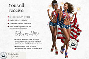 4th of july Patriotic Characters V2, a Person Illustration by ThatsDesignArt (Thumbnail 2 of 10)