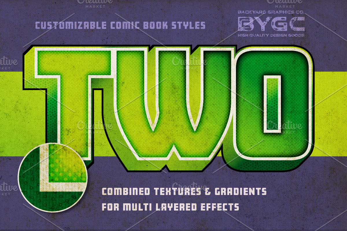 SuperComic - Vector Text Effects, an Action Add-On by BackYard Graphics Co. (Photo 16 of 18)