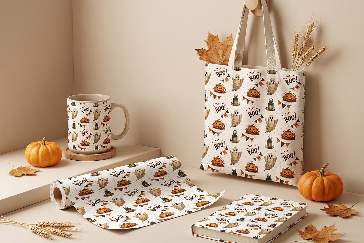 Halloween Watercolor Collection, a Seasonal Illustration by IrynaPanashii (Photo 16 of 19)