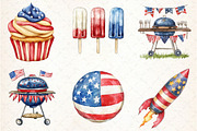 4th of July Clipart, Independence, an Illustration by Libby Wishes (Thumbnail 3 of 7)
