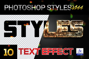 10 Creative Photoshop Styles V144