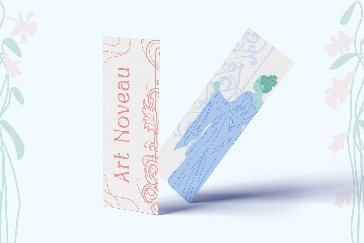 Art Noveau Self-care Bundle, an Illustration by raphaellucas (Photo 10 of 11)