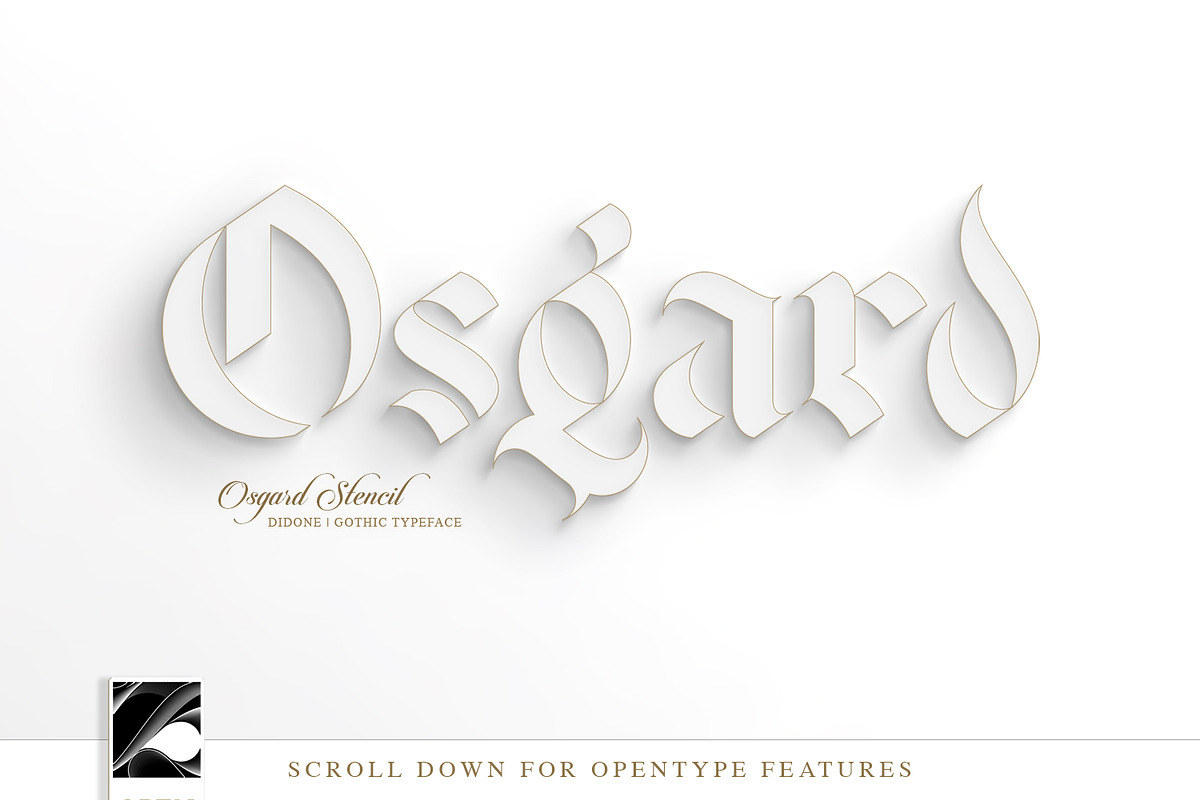 Osgard Pro | Font preview 4