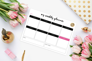 Work From Home - Printable Planner