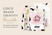 Business Branding kit – COCO, a Stationery Template by Pixejoo (Thumbnail 1 of 10)