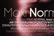 Maxi fonts, a Font by Wiescher Design (Thumbnail 2 of 8)