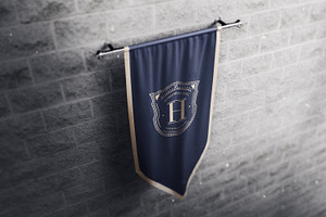 10 Realistic 3D Flags Mock-Up