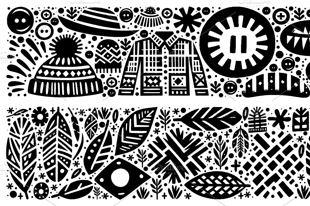 Outdoor Illustration, Tribal Folk, a Decorative Illustration by devastd (Photo 6 of 27)