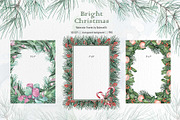 Christmas Watercolor Illustrations, a Decorative Illustration by BalanceUA (Thumbnail 10 of 18)