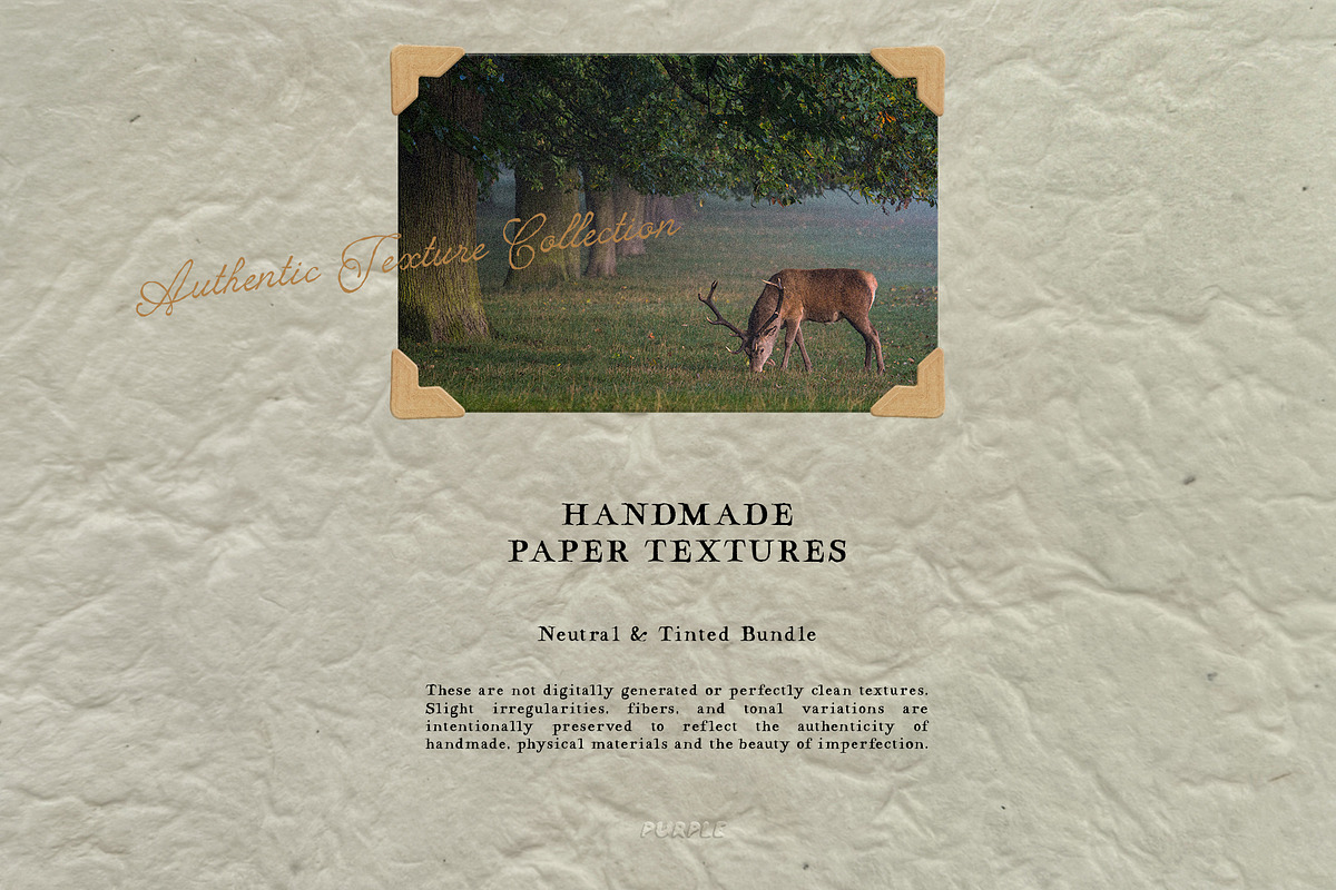 Handmade Paper Textures, a Background Graphic by Purple (Photo 20 of 22)