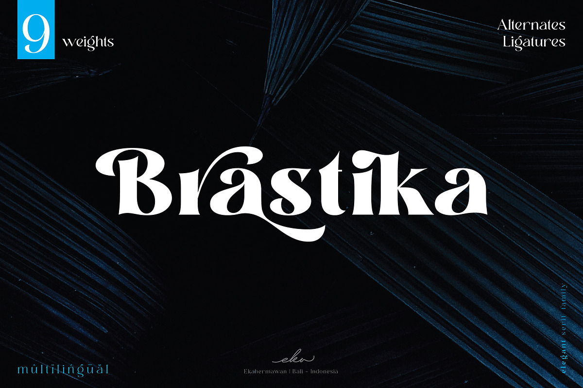 Brastika - Elegant Modern Serif Font, a Serif Font by Ekahermawan (Photo 1 of 12)
