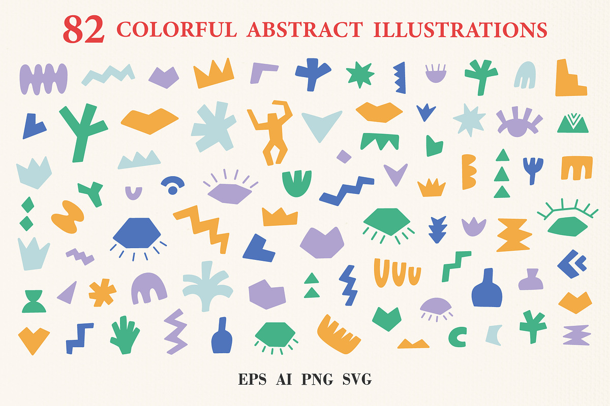 300+ Modern Abstract Bundle, a Graphic by Katrinelly (Photo 6 of 13)
