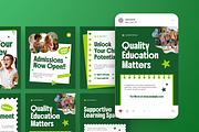 School Admission Promotion IG Post, a Social Media Template by Annora Studio (Thumbnail 3 of 6)