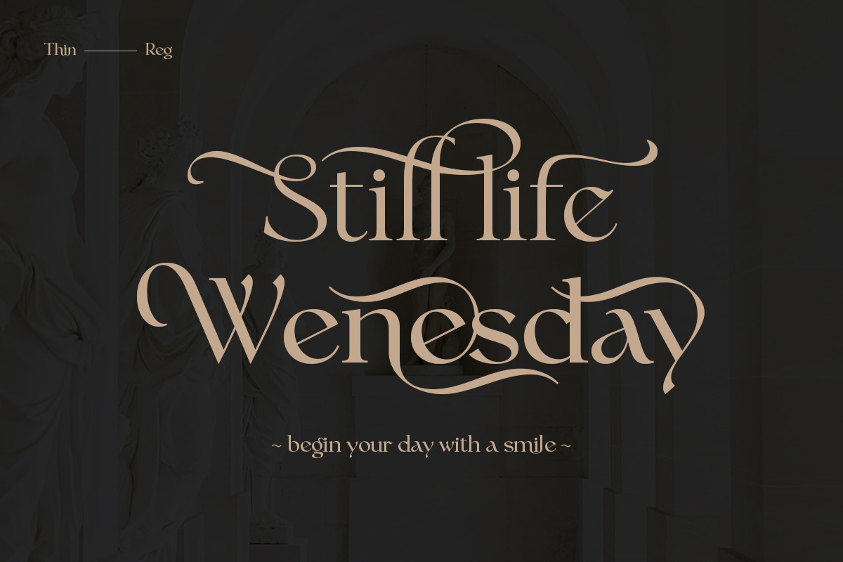 Bellagia Display - Variable Font, a Serif Font by Attract Studio (Photo 9 of 15)