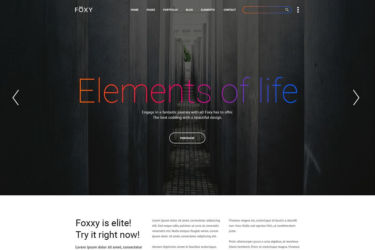 Foxy - Creative WordPress Theme, a WordPress Template by Milo Studio (Photo 10 of 16)