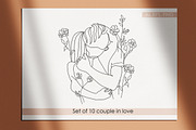 SALE Couple in love illustration, a Person Illustration by velychko.ua (Thumbnail 4 of 7)