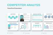 Competitor Analysis PowerPoint, a Presentation Template by Jumsoft (Thumbnail 1 of 19)