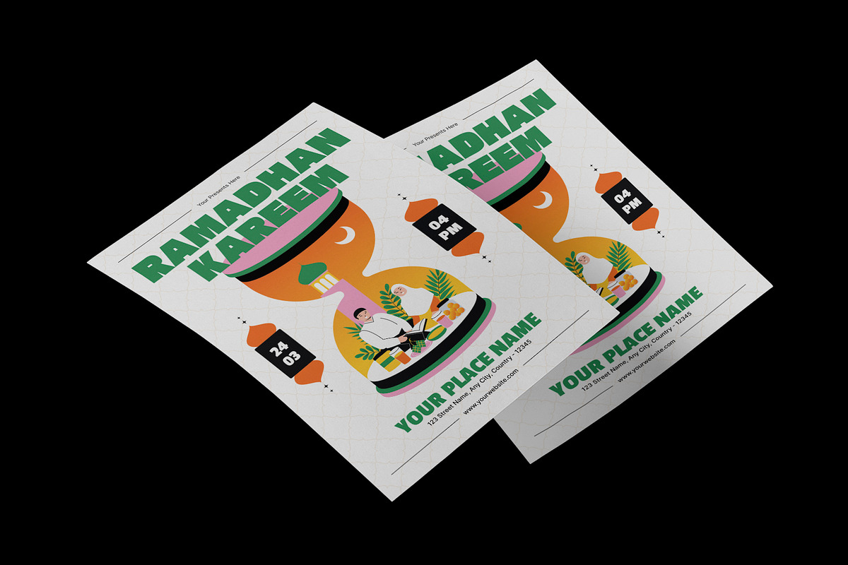 Ramadan Kareem Flyer, a Flyer Template by Neermana (Photo 3 of 4)