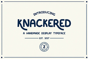 Knackered Font
