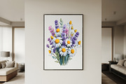 Watercolor Minimal Thin Floral, a Decorative Illustration by ForhadGFX (Thumbnail 4 of 12)