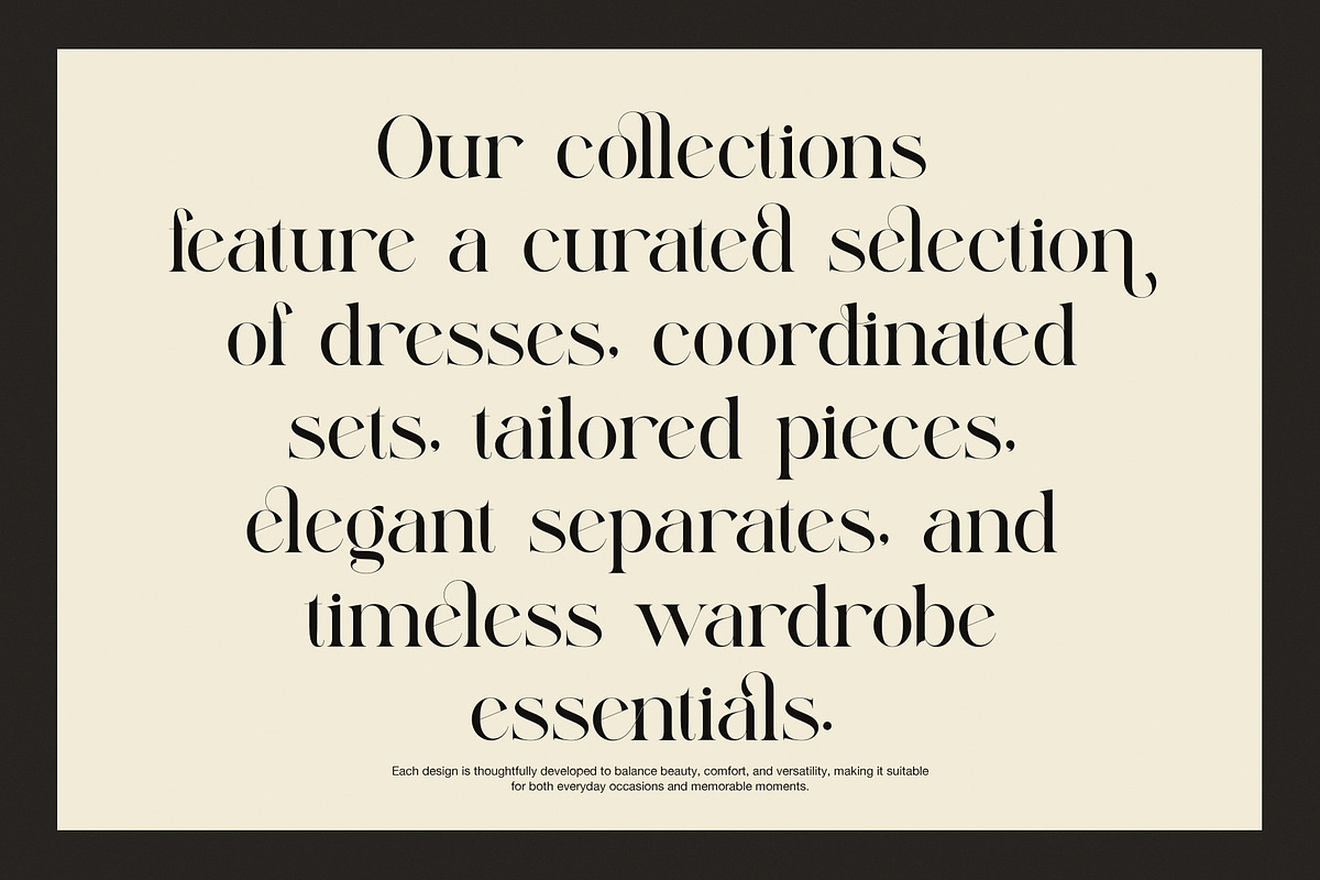 Bokking Elegant Serif Font, a Serif Font by Perfectype (Photo 6 of 8)