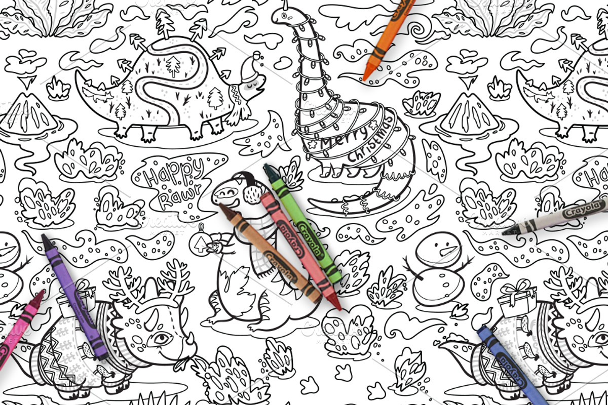 41 Seamless Coloring Patterns, a Pattern Graphic by PenguinHouse (Photo 8 of 12)