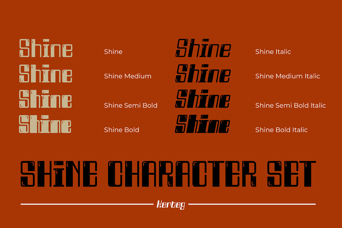 Kerteg, a Font by ArimaType (Photo 6 of 10)
