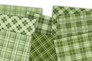 Tartan green seamless patterns, a Pattern Graphic by Gurza SHOP (Thumbnail 3 of 3)