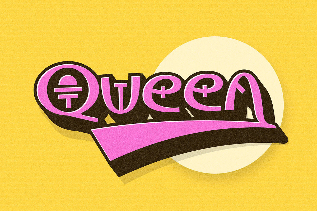 Mershella - Modern Retro Font, a Script Font by HIRO.std (Photo 3 of 10)