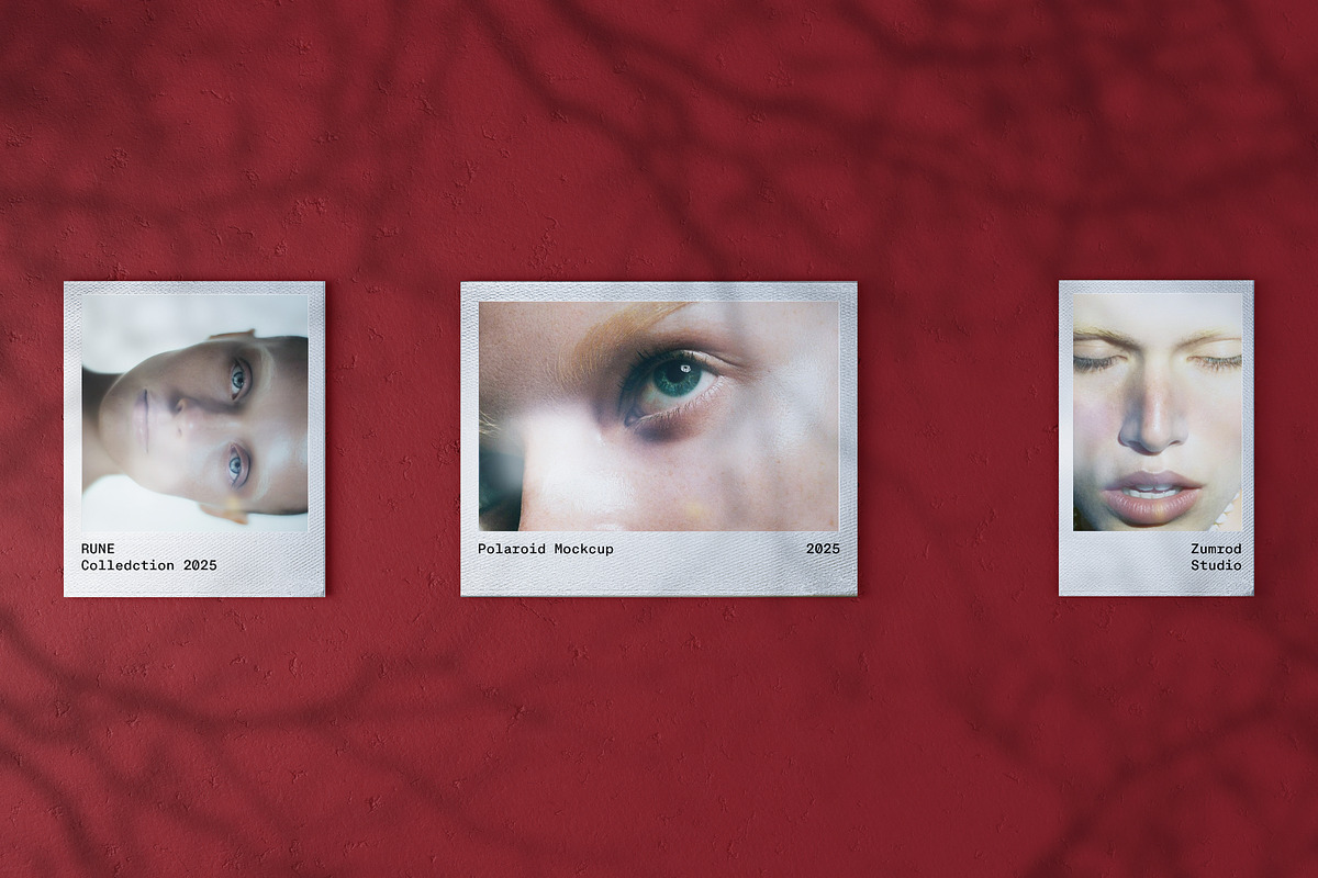 Polaroid Frame Mockups Collection, a Mockup by Zumrod (Photo 4 of 7)