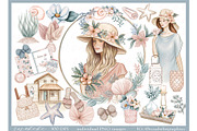 Seaside Serenity 2, an Object Graphic by Rosabebe (Thumbnail 1 of 6)