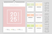 Clean Calendar Design 2025, a Stationery Template by ContestDesign (Thumbnail 1 of 4)