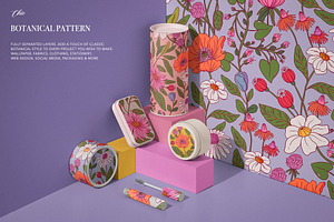 Floral Modern Pattern And Graphics