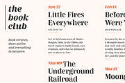 Couturier, a Serif Font by Latinotype (Thumbnail 12 of 13)