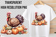 Cute Thanksgiving Turkey, an Illustration by Wow Magic (Thumbnail 3 of 4)