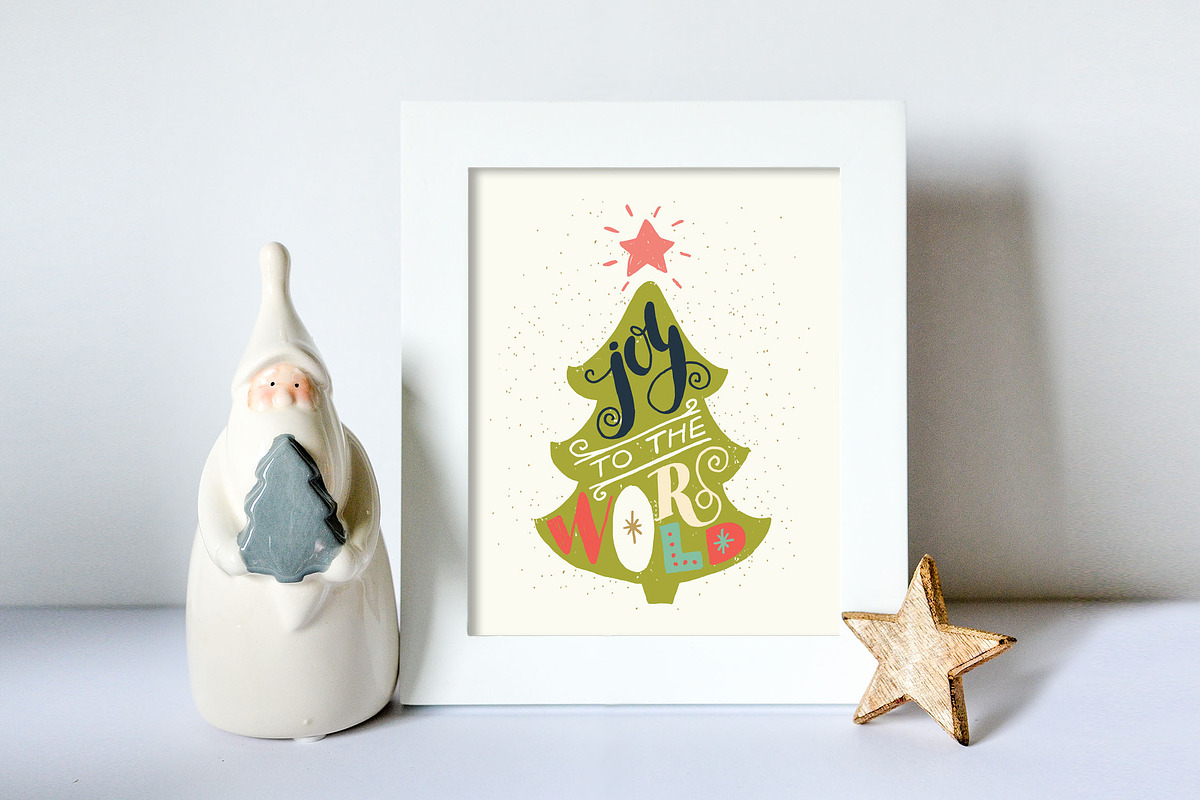 Christmas Helper Lettering & Clipart, a Seasonal Illustration by Sketchetarian (Photo 4 of 11)