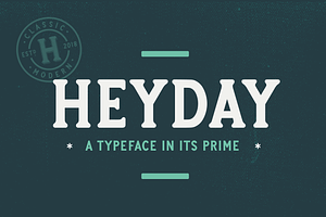 Heyday Font Family