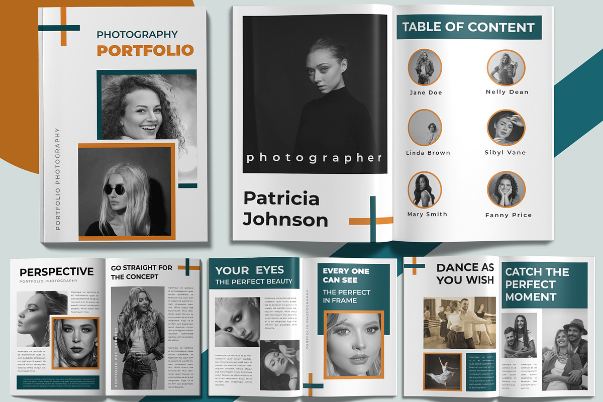 Portfolio Photography Design, a Magazine Template by MightyDesign (Photo 1 of 8)