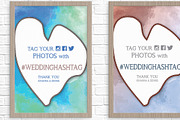 Wedding Watercolor Invitation 6 Var, an Invitation Template by Elegrad Design Agency (Thumbnail 4 of 12)